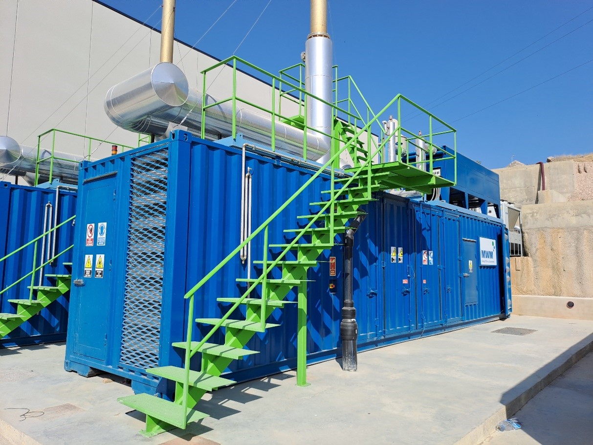 planta de tratamiento de Casares Urbaser