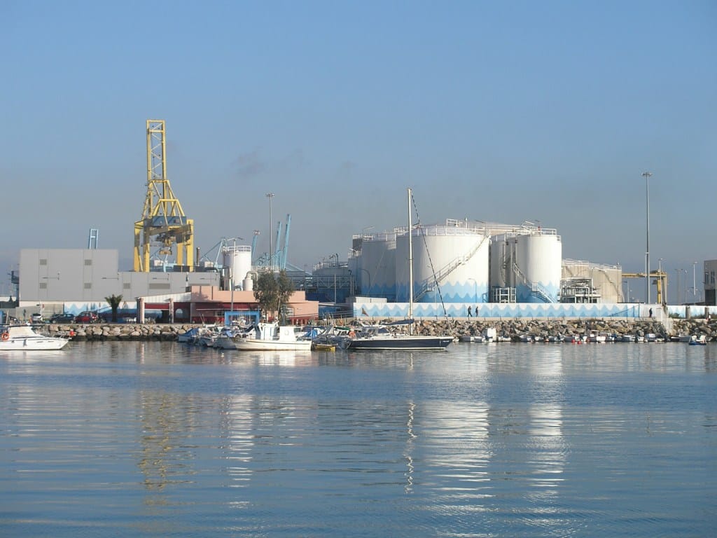 Planta de tratamiento de residuos de origen Marpol y otros residuos industriales de hidrocarburo en el puerto de Algeciras.